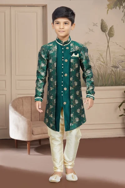 green-art-silk-embroidered-indowestern-sherwani-for-boys-kdbmsgr594-u